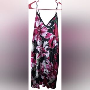 Clothes: Womens Lilac & London Silk Nightgown (Long) LARGE